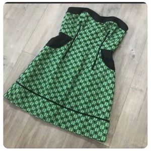 Tracy Reese green mini dress